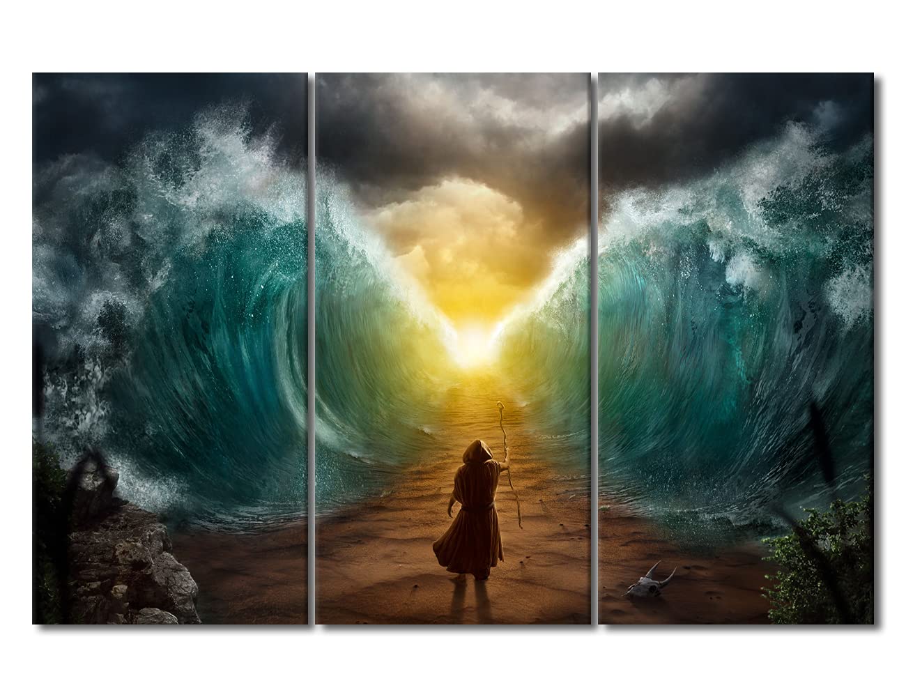 Amazon.co.jp: ユダヤ教 宗教 装飾 モーゼ スプリットザシー