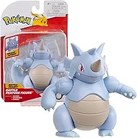 Official Pokémon PKW3418 Battle Feature Figure - Curling Irons 4.5" Movable Action Figure with Combat Pose