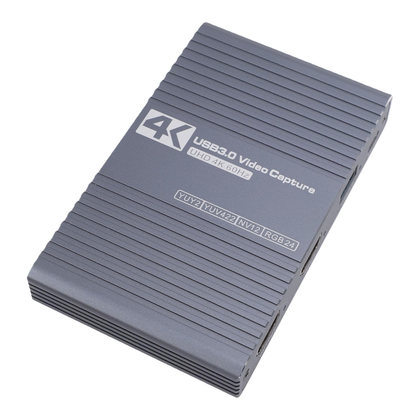 Jiawu Scheda Video, Scheda di Acquisizione Video USB 3.0 4K60FPS con Porte da 3,5 Mm e Uscita Loop Out per la Registrazione in Streaming di Giochi e Configurazioni a Doppio Schermo