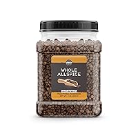 Vista 1 de Birch & Meadow 1 libra de pimienta de Jamaica entera, pastel de calabaza, pastel de especias, asado en olla