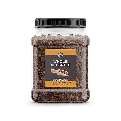 Birch & Meadow 1 libra de pimienta de Jamaica entera, pastel de calabaza, pastel de especias, asado en olla