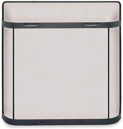 Pilgrim 18372 SGI Series - Protectores de chispas para chimenea, 39 pulgadas de ancho x 28 pulgadas de alto x 6.5 pulgadas de profundidad, hierro