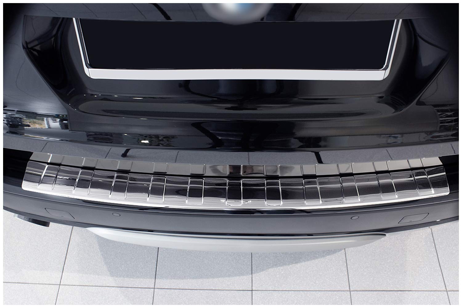 teileplus24 Parachoques protección para BMW X3 E83 2006-2010