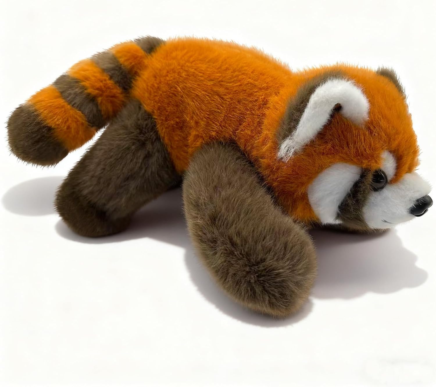 Red Panda Weighted Plush Toy 11.8 Inch, Cute Soft Stuffed Animal Plush Pillow, Adorable Red Panda Plushie Gift for Kids Girls Boys Birthday