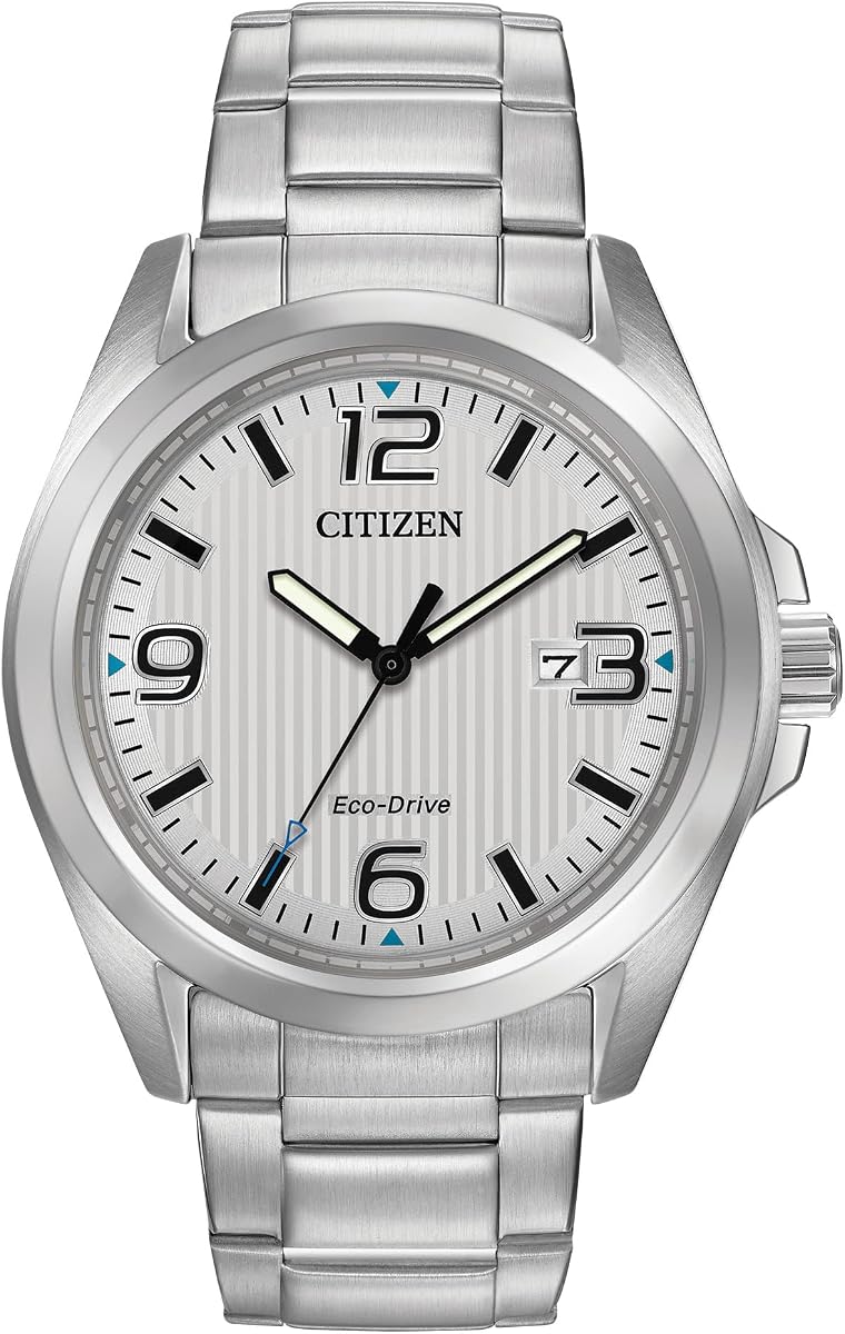 Reloj Eco-Drive Weekender Garrison Field para hombre en acero inoxidable