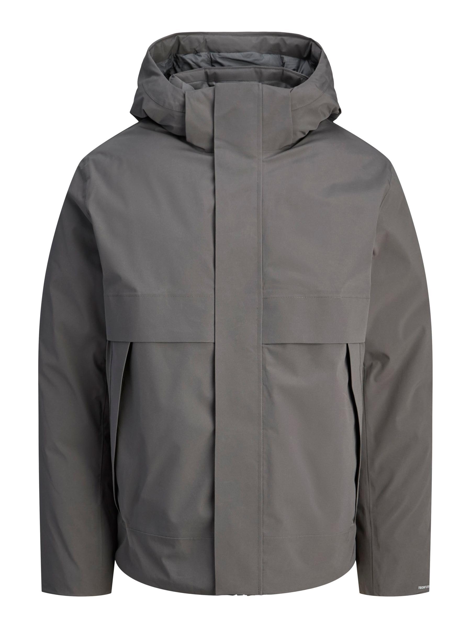 JACK & JONES Men's Jprccmoon Jacket Sn, Volcanic Ash, S, Volcanic Ash, S