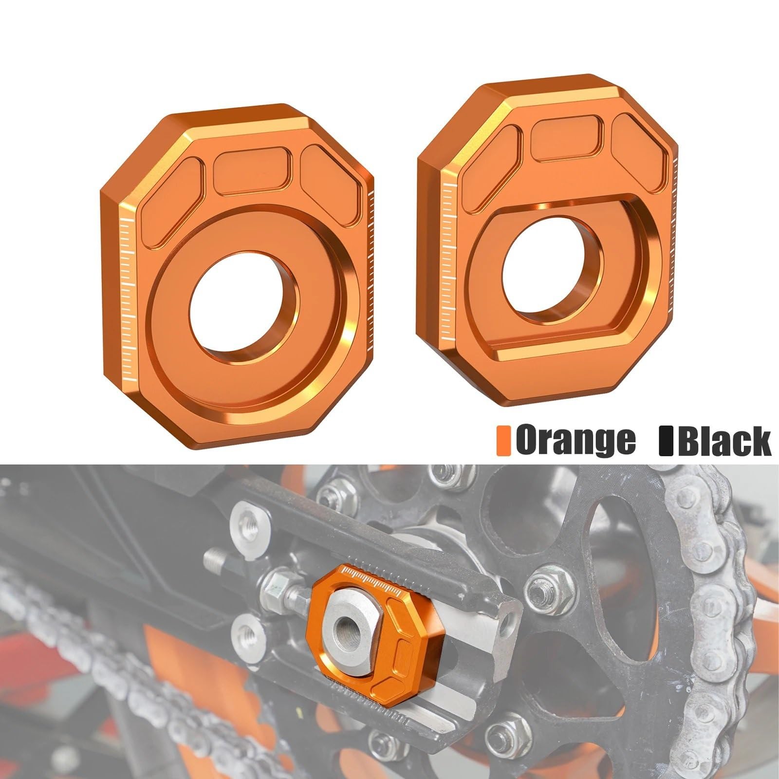 Ajustador de Tensor de Cadena Para Duke 390 2024-2025 125 250 Tensor de Cadena