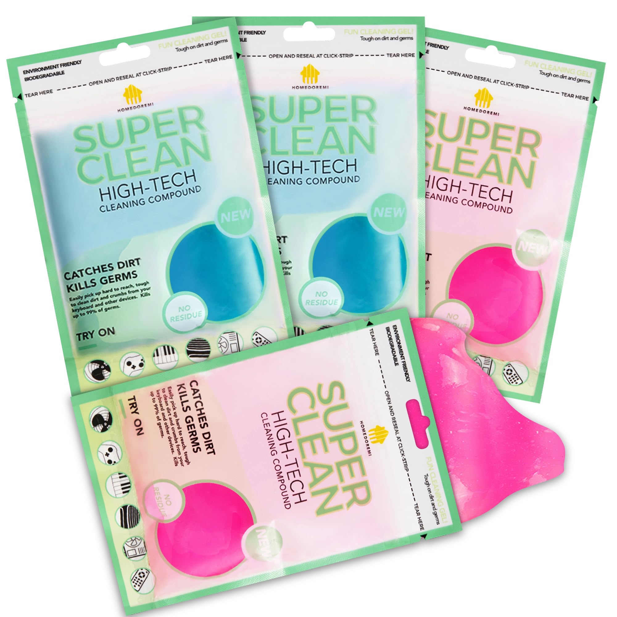 FiveJoy Car Cleaning Gels