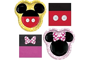 Mickey and Minnie Inspired Party Supplies for a Joyful Celebration