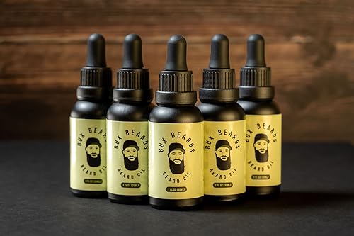 Miniatura 6 de Aceite para barba fabricado en los Estados Unidos con ingredientes naturales, aroma a barbería 1920, 1 onza