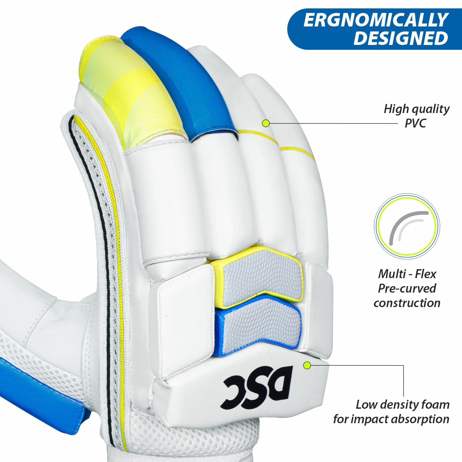 DSC 1500391 Cricket Batting Gloves Condor Glider