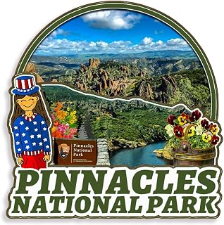 3D Wooden Fridge Magnet for Pinnacles National Park California USA Travel Souvenirs Gifts Classic Home Crafts Collectibles Kitchen Decoration Office Whiteboard Landmark
