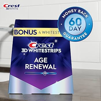 Amazon.com: Crest 3D Whitestrips Age Renewal – Teeth Whitening Kit Amazon.com: Crest 3D Whitestrips Age Renewal – Teeth Whitening Kit