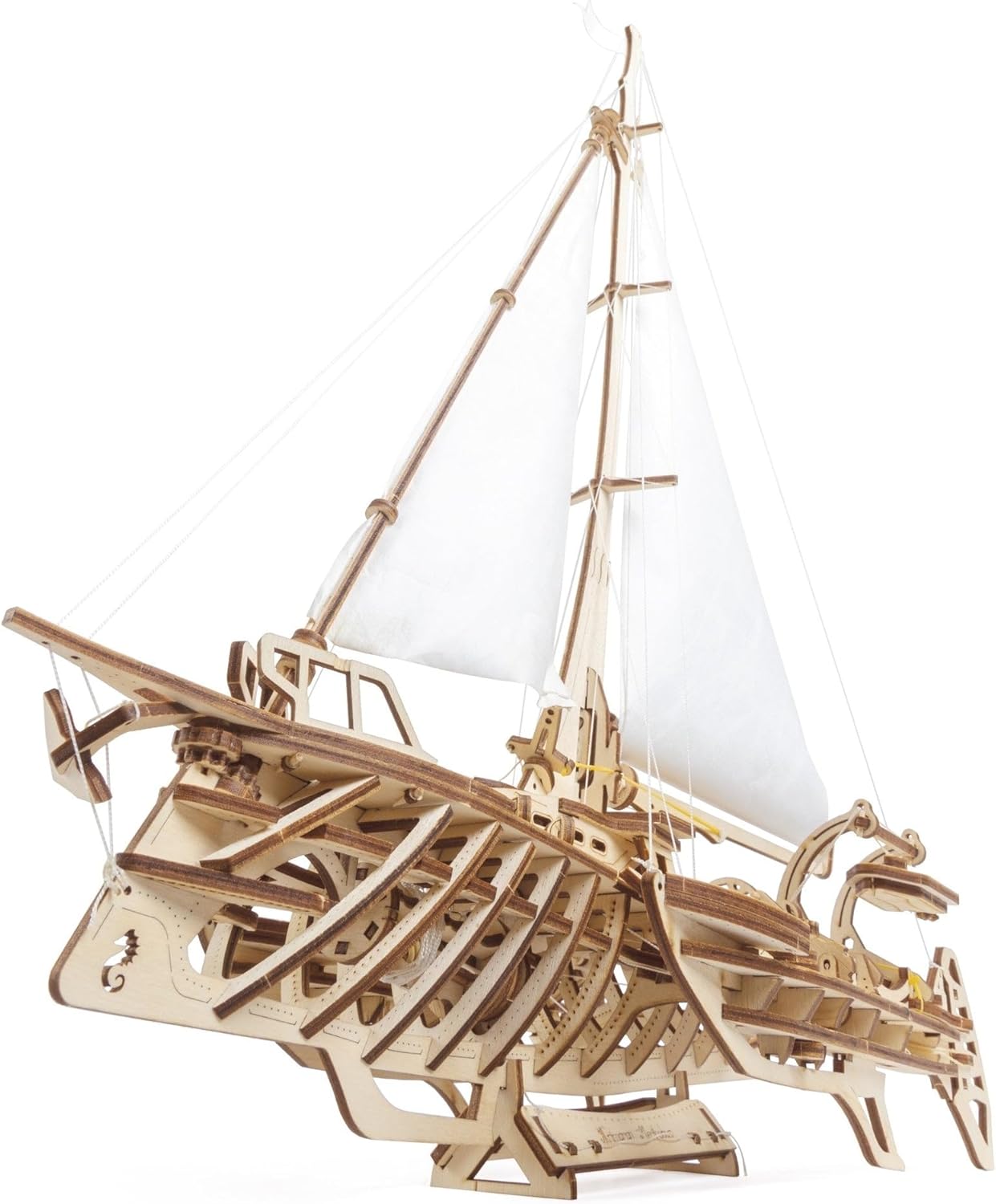 UGEARS Trimaran Merihobus, Model Kit, 3D Puzzle