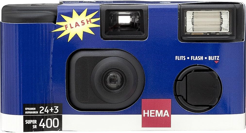 Hema Silver Colour Film Disposable Camera Amazon De Electronics Photo