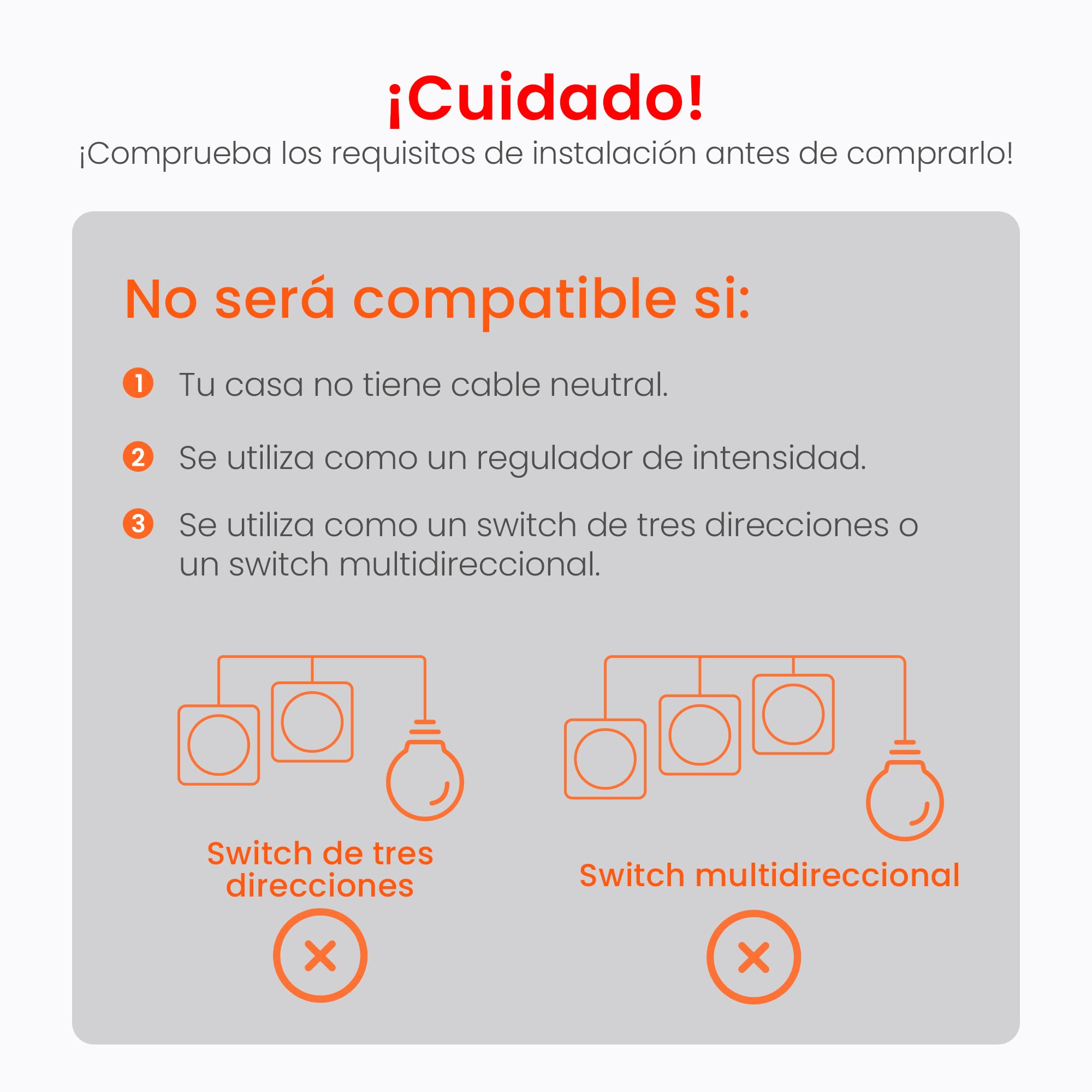 Tenda SS9 Interruptor de Atenuación Inteligente, Interruptor de luz WiFi Táctil de Pared, 2.4GHz, Funciona con Alexa y Google, No Requiere Concentrador, Neutral Requerido, un Polo 10A, Control Remoto