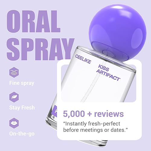 Miniatura 4 de Atomizador Oral – Aliento Fresco, Experiencia de Doble Enfriamiento y Diseño Cómodo para Llevar – Perfecto para Refrescar el Aliento en Cualquier