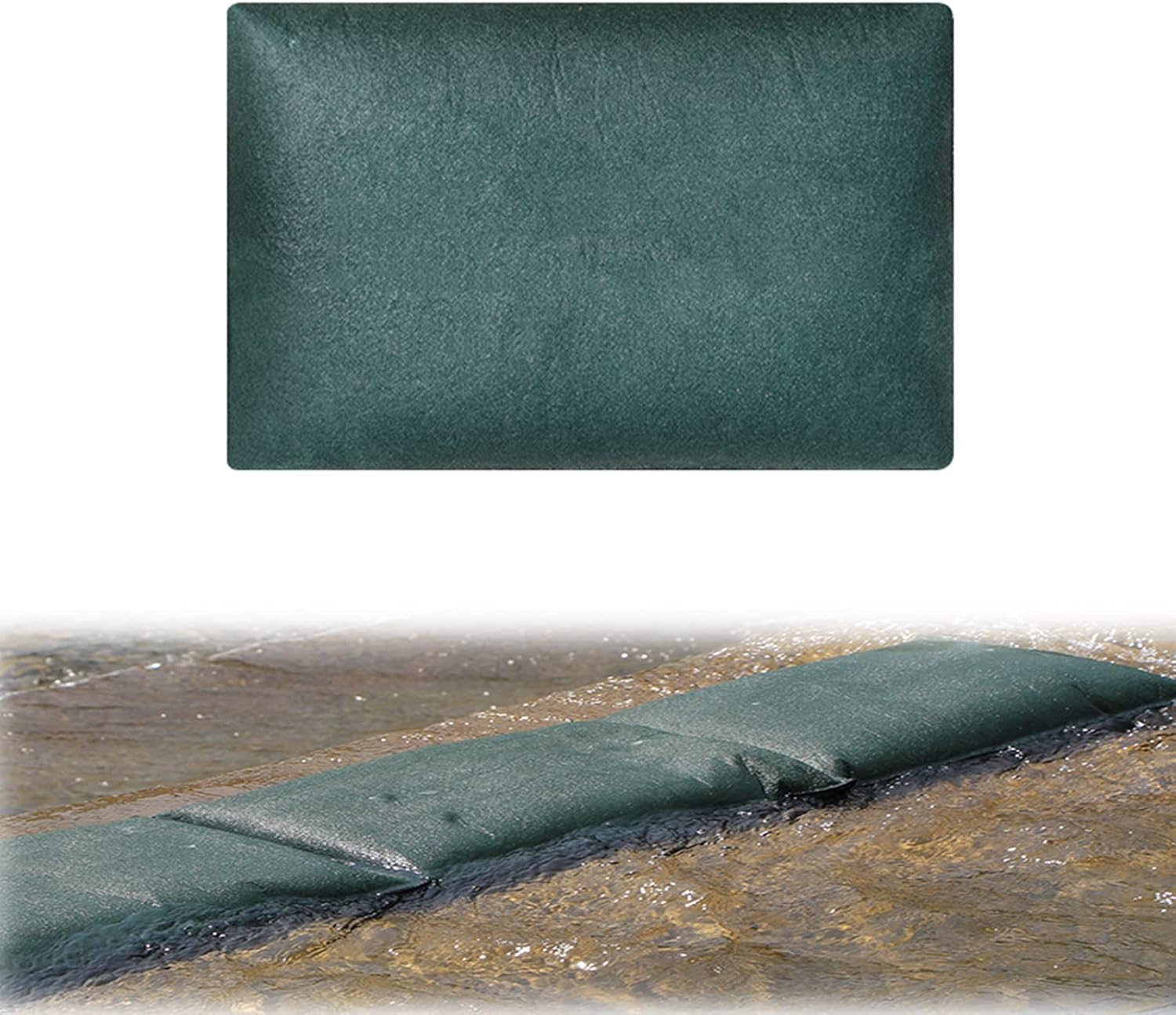 Seasdeck 5 pcs 2 FT Water Activated Flood Barrier Sandless Sand Bags