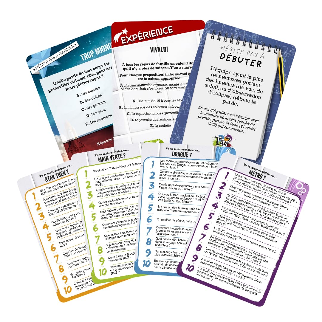 TTMC Tu Te Mets Combien ? – TTMC Science Infuse – Science & Vie – Jeu de société Culture générale – Jeu d’Ambiance drôle et Convivial – Soirée Entre Amis, Famille, 2 à 16 Joueurs – Dès 14 Ans - 3