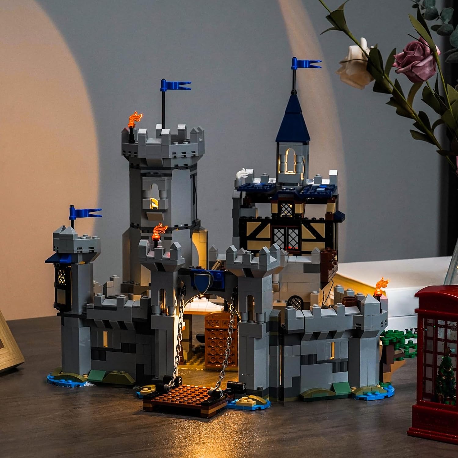 LED Lighting Compatible with Lego 31168 Medieval Horse Knight Castle - JUST Lights,Light Kit Compatible with Lego 31168,NOT Included The Model