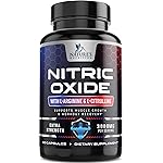 Nitric Oxide Booster Extra Strength 3000mg - 3X Strength L-Arginine & Citrulline, Best Nitric Oxide Supplements for Men, Supports Muscle, Heart Health, Energy Supplement, Bottled in USA, 60 Capsules