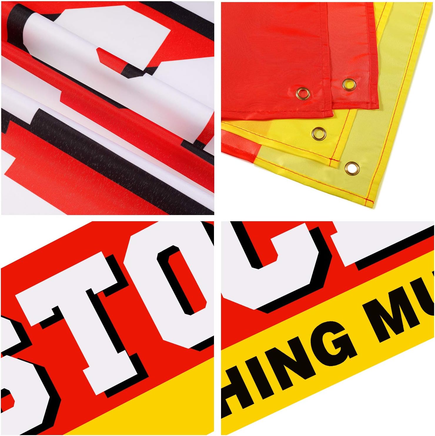 Large Store Closing Sign Banner Going out of Business Banner Large Retail Store Closing Sign Everything Must Go Advertising Banner, 1.6 x 9.8 Feet : Office Products