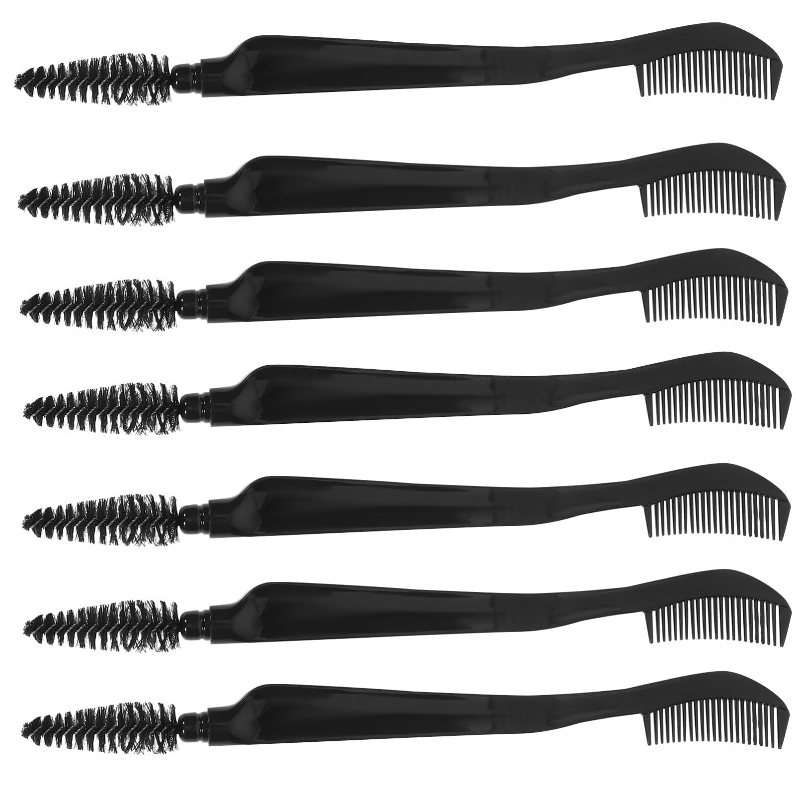 Baluue Professional Eyebrow Eyelash Brush Double Makeup Brush Easy to Use Portable for Anywhere