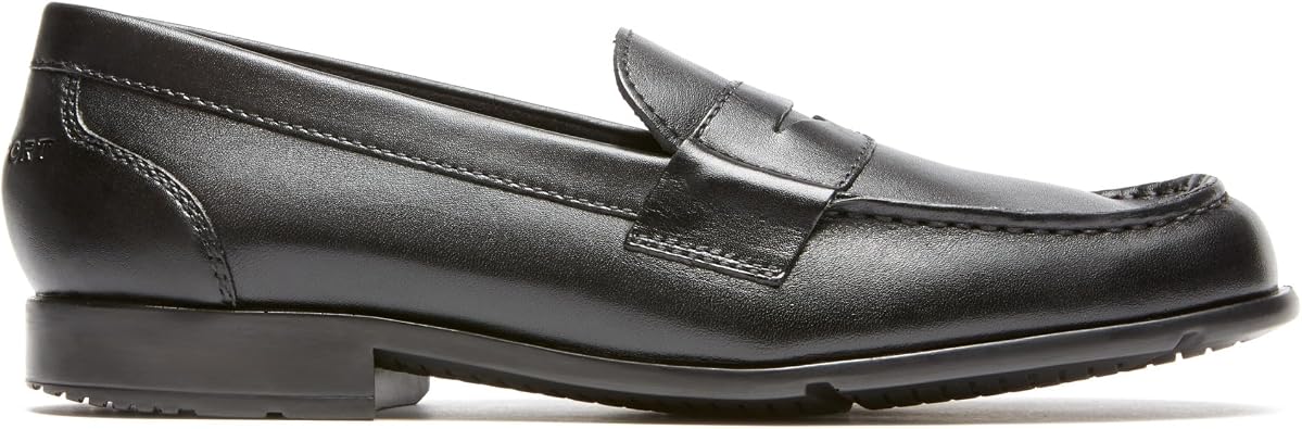 Rockport Men's Classic Lite Penny Loafer, Black/Black, 10 W US, black 2