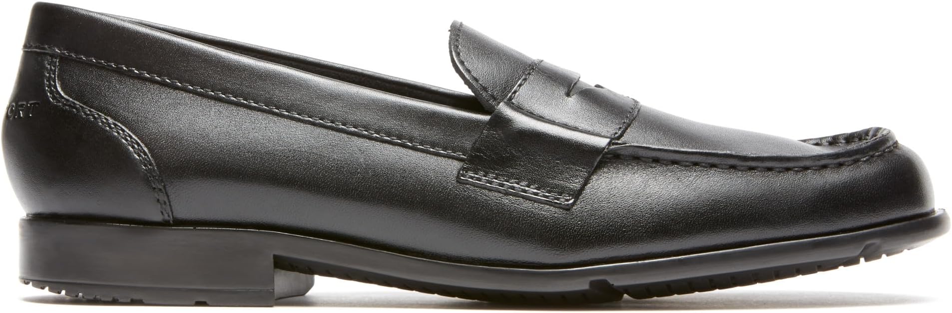 Rockport Men's Classic Lite Penny Loafer, Black/Black, 10 W US, black 2