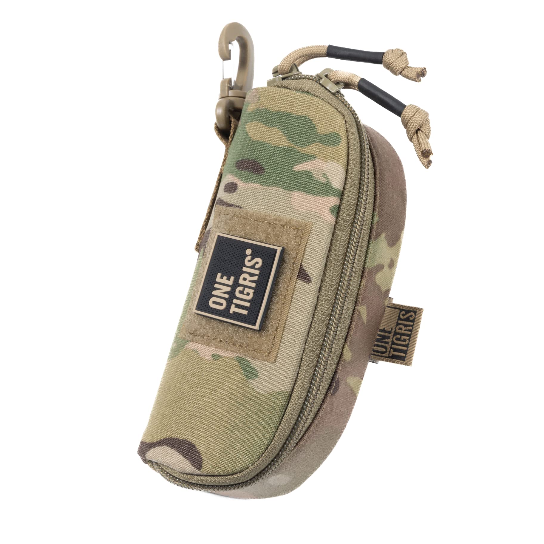 OneTigris Molle – Funda para gafas gafas caja con ganchos Gafas – Estuche para gafas de sol 1000d Nylon