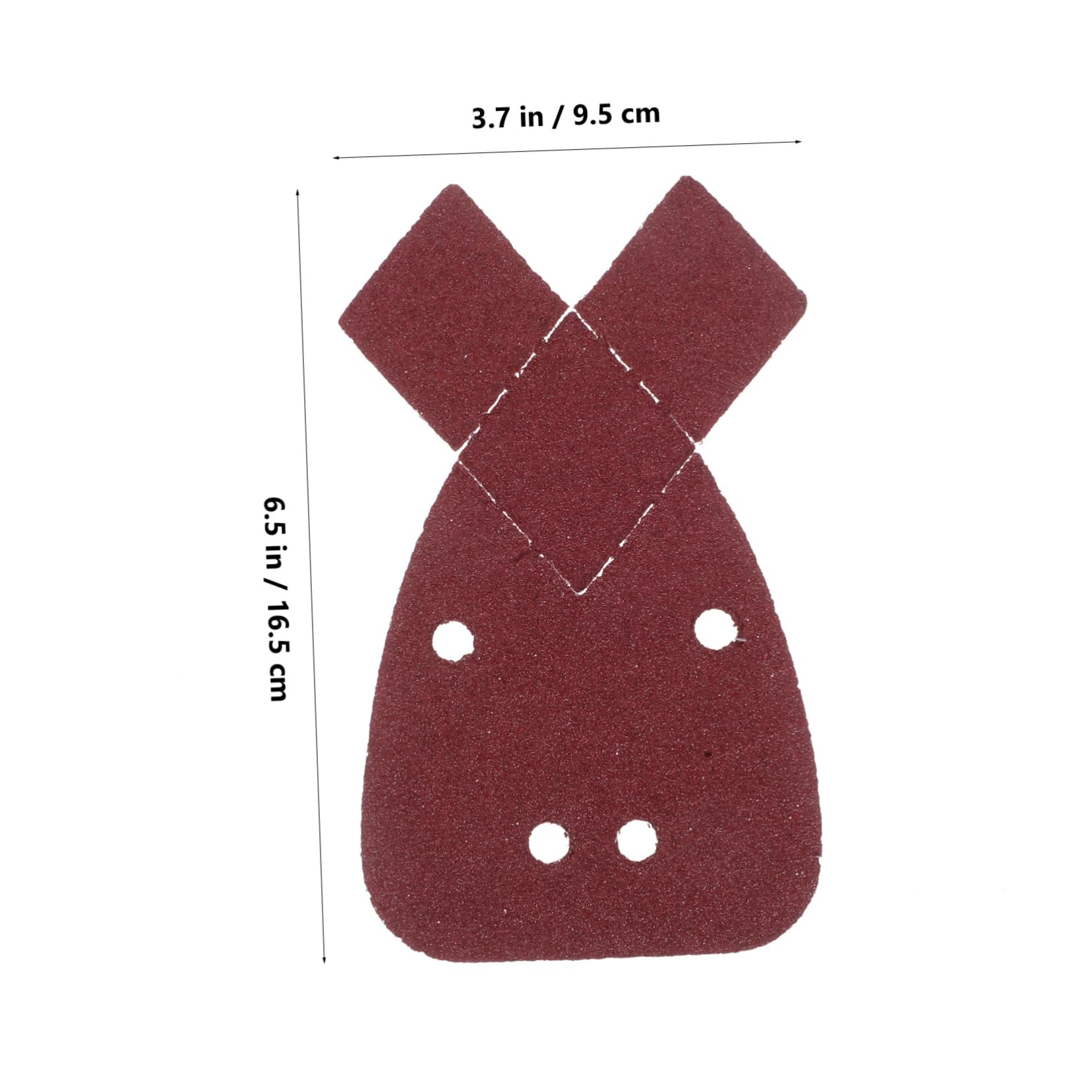 BESTYASH Animal Head Sander Pads 30pcs Grit Sanding Sheets Palm Sander Self-Adhesive Flocking Material