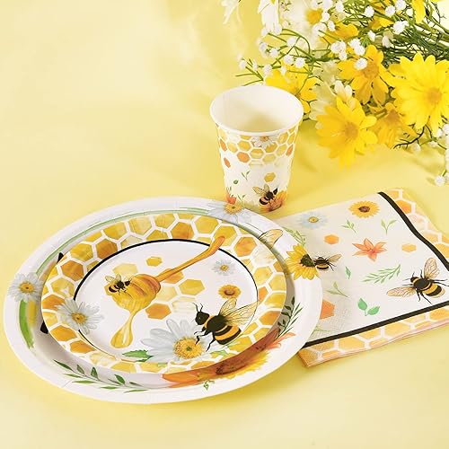 Miniatura 9 de WERNNSAI Platos de papel para fiesta de videojuegos, color azul, 64 piezas, decoración de fiesta de cumpleaños para niños, juego de vajilla