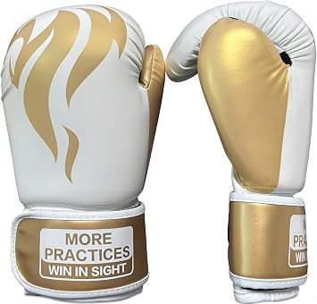 Boxing Training Gloves 6-12oz for Men Women Kids, Ideal for Boxing, MMA, Muay Thai, Kickboxing - Helps Beginners Start!