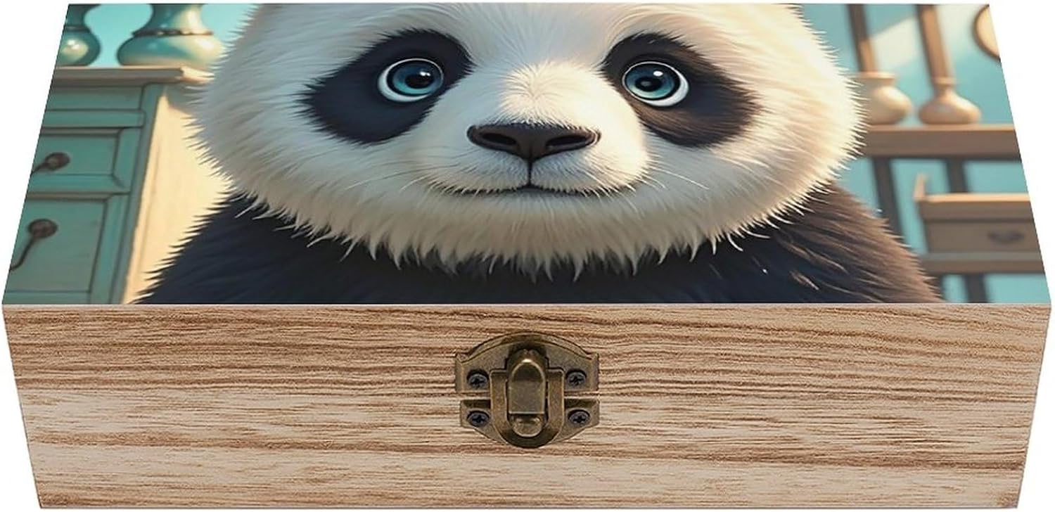 Wooden Storage Box with Hinged Lid Wood Keepsake Box Decorative Gift Boxes