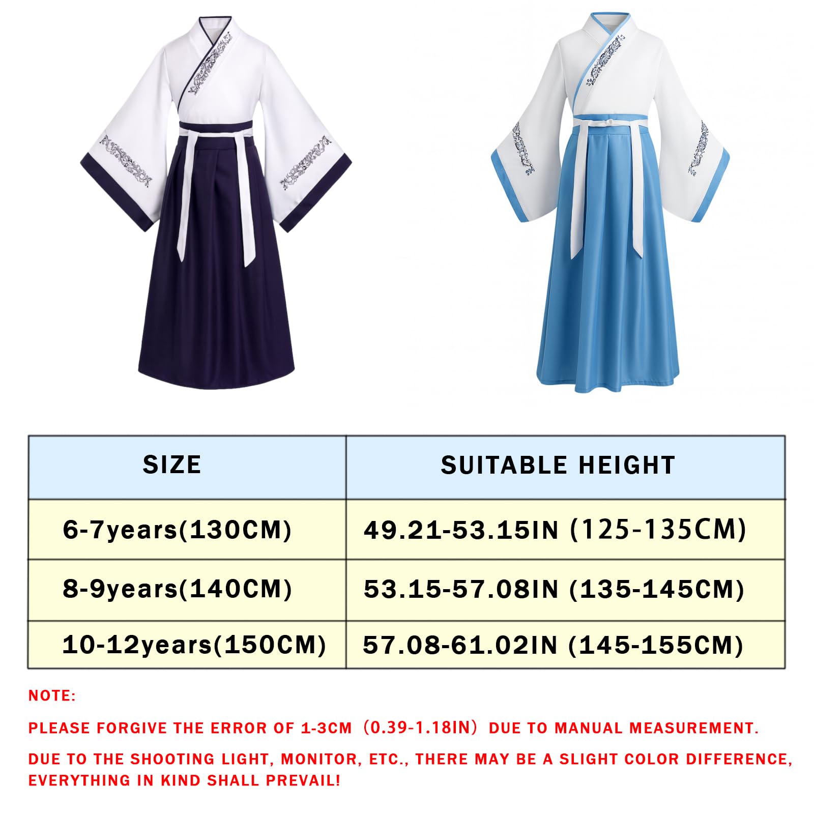 CRFASIBE Children's Hanfu Costumes, Kids Chinese Traditional Clothing - Image 3