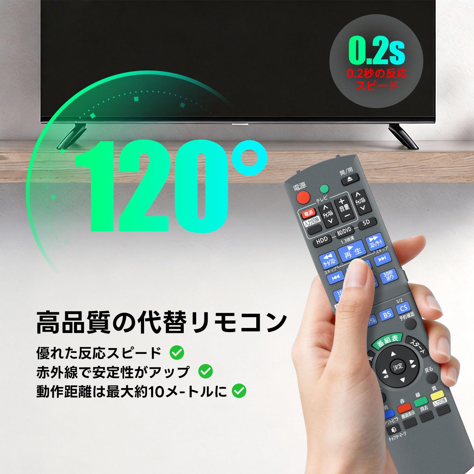 Amazon | レコーダーリモコン N2QAYB000472 パナソニックブルーレイ用