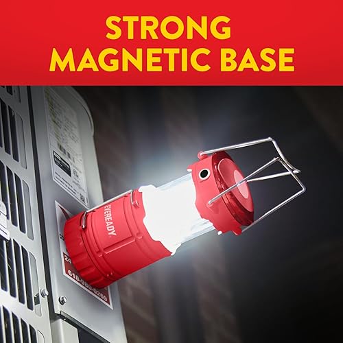 Miniatura 5 de Eveready Linterna LED para campamento 360 PRO (paquete de 3), luces superbrillantes para tienda de campaña, resistentes al agua IPX4, para