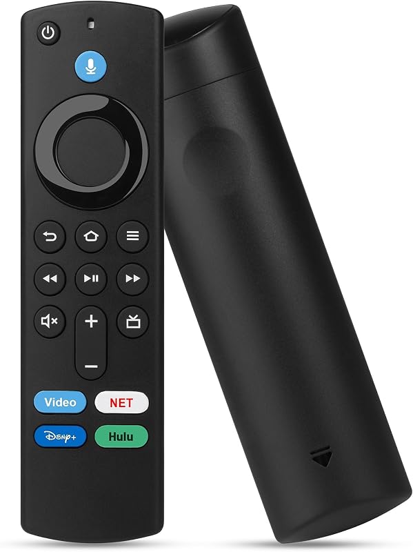 Replacement Firestick Remote for All Fire Series（Stick 4K, 4K Max, Lite, HD）, 3rd Gen Smart TV, TV Cube(1st, 2nd, 3rd) & Stick(2nd, 3rd) with Fire Search