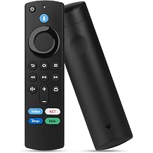 Replacement Firestick Remote for All Fire SeriesStick 4K, 4K Max, Lite, HD, 3rd Gen Smart TV, TV Cube1st, 2nd, 3rd & Stick2nd, 3rd with Fire Search