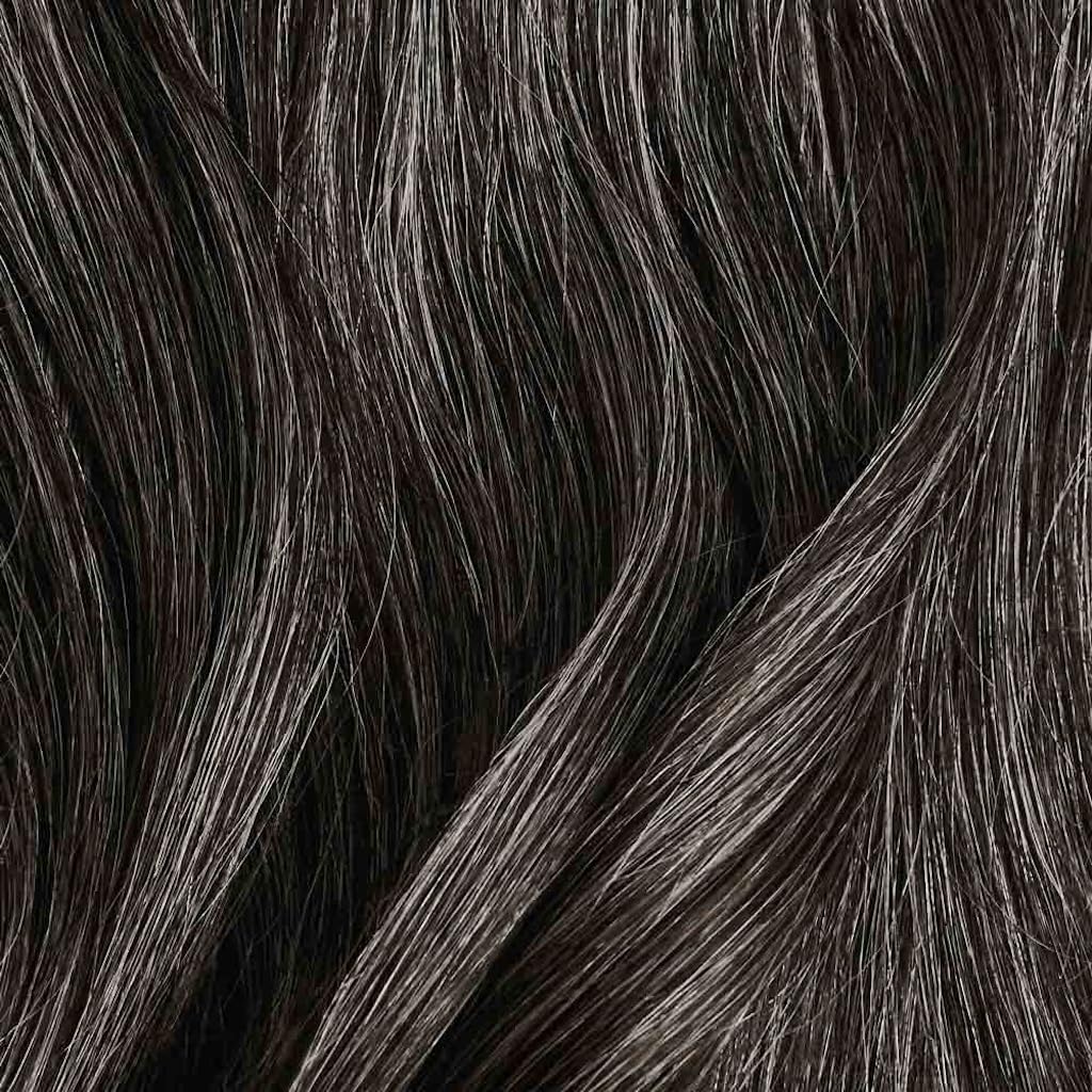Luxy 12" Dark Gray Thinning Hair Fill-Ins - Image 2