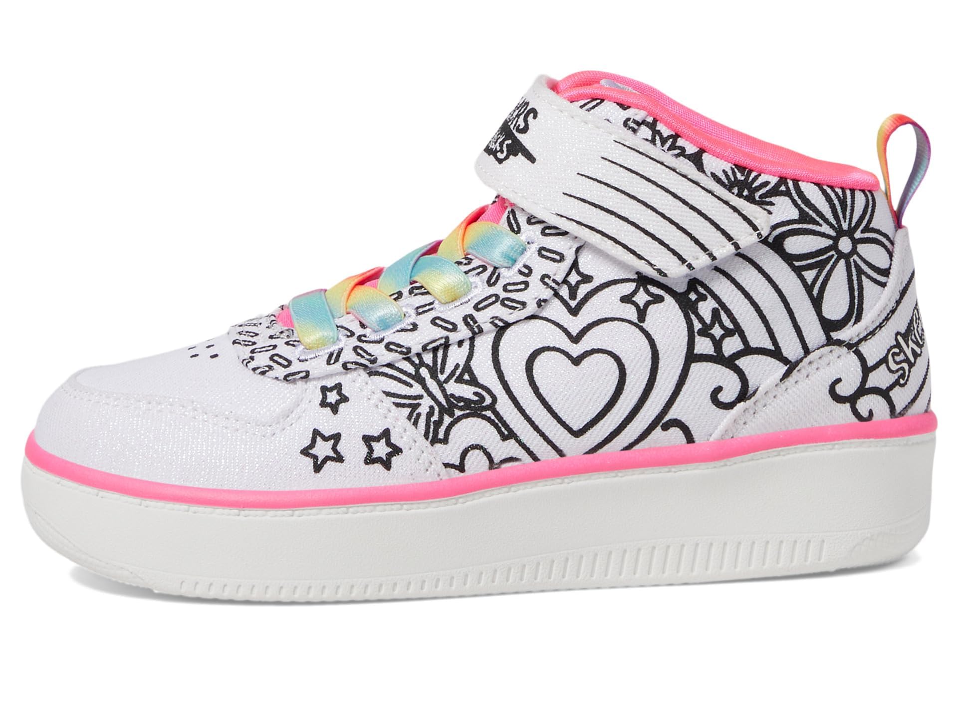 Skechers Sport Court 92 Color Me Kicks Stivali alla modaBambine e Ragazze