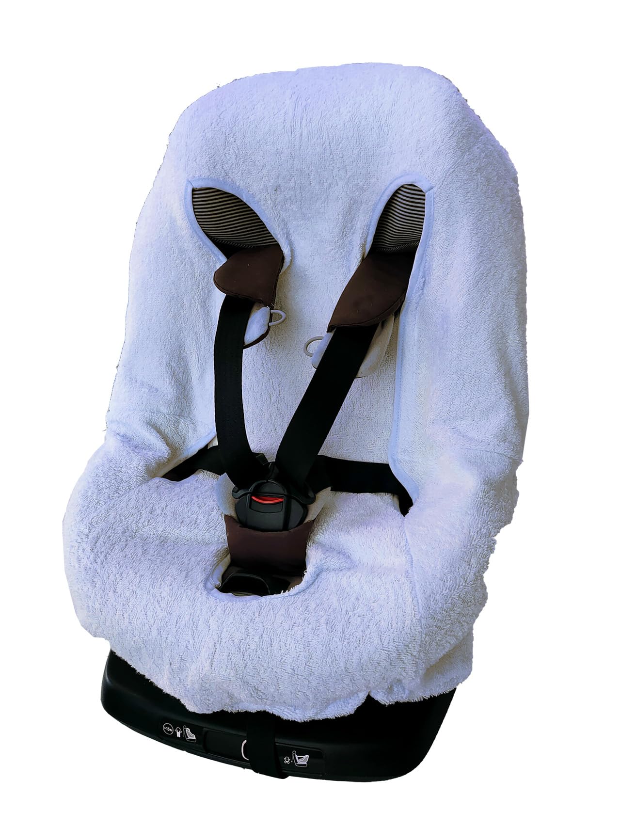Bubabù Car Seat Cover Terry Cloth Light Blue