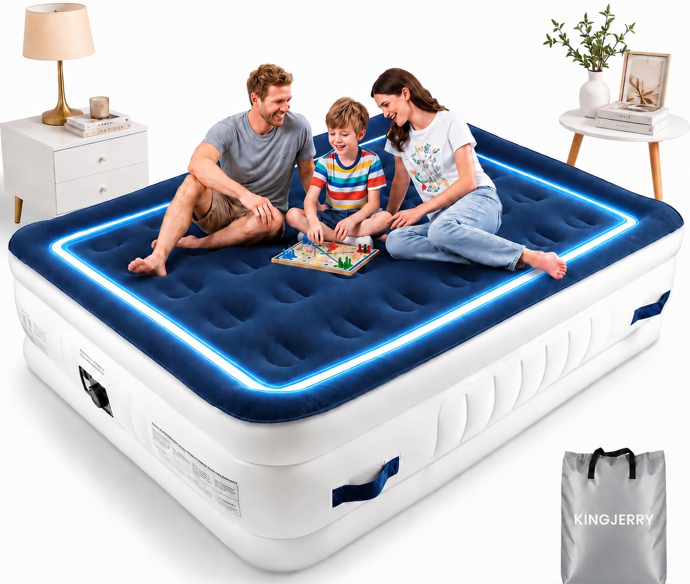 KINGJERRY Queen Air Mattress