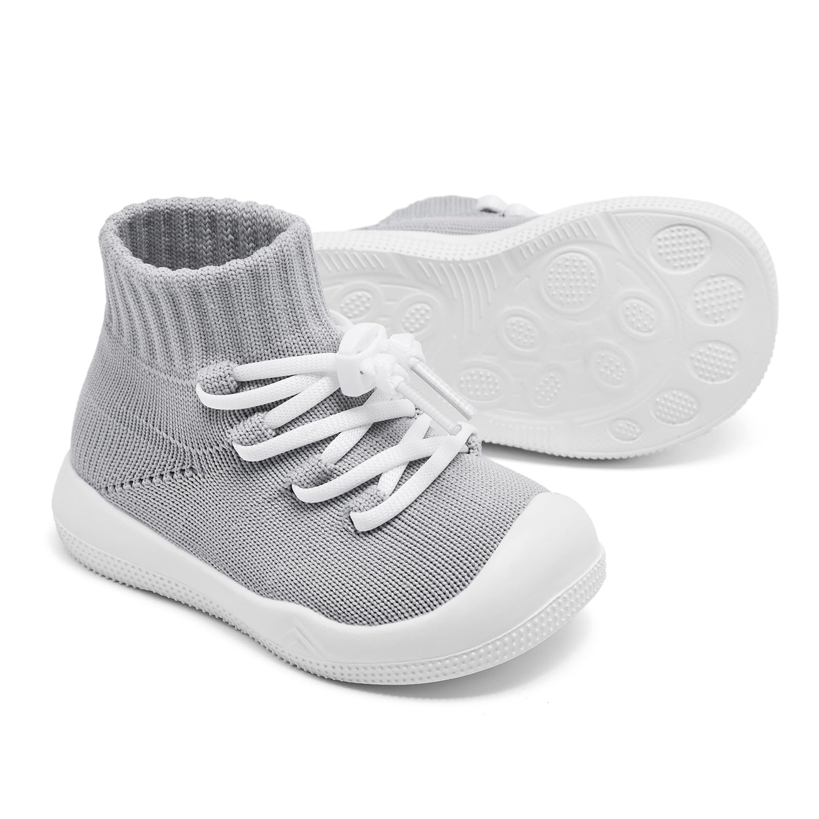 Calzini da bambino per ragazzi e ragazze Scarpe sportive antiscivolo Protezione punta Scarpe da passeggio per bambini, leggere e traspiranti Scarpe da passeggio antiscivolo
