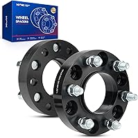 Vista 193 de KAX Espaciadores de rueda 4x4, adaptadores de espaciadores de rueda de 1" con pernos de 1/2" x20, diámetro del cubo de 59 mm, 2 piezas para Xpress