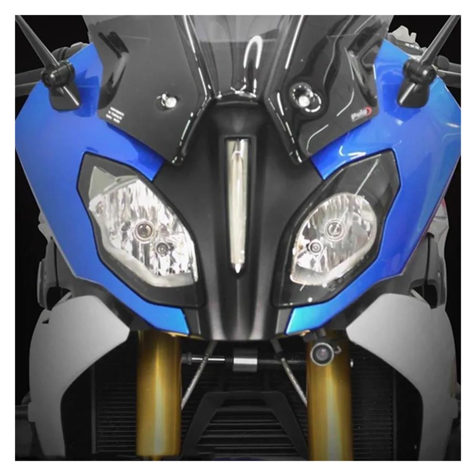 DZSQTUND motorcycle headlight cover For BMW For R1200RS For R1200 RS For R 1200RS 2015-2018 Motorcycle Headlight Guard Head Light Shield Screen Lens Cover Protector Headlight Protector(Clear)