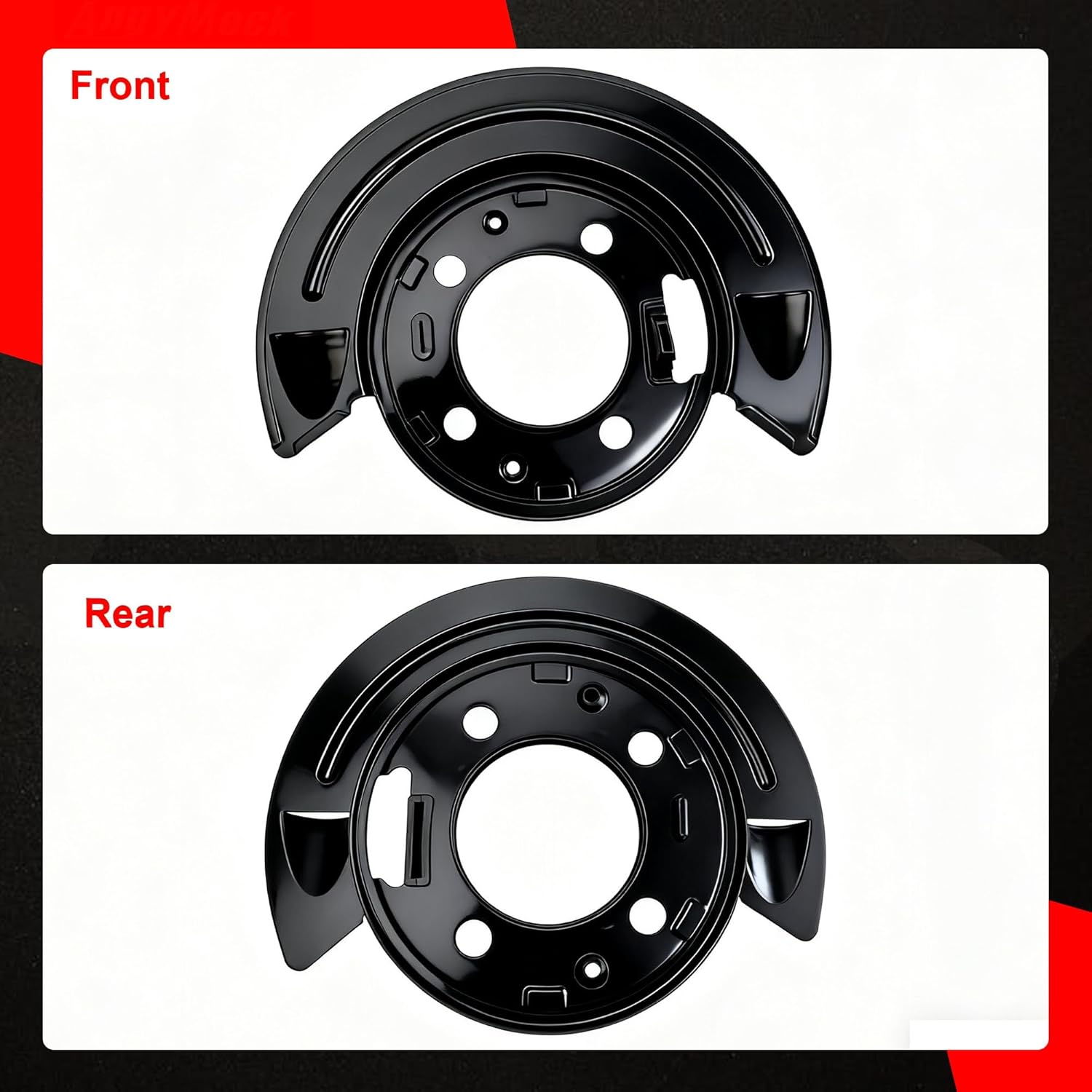 924-226 Rear Brake Dust Shield Compatible with Dodge Ram 2500 2001-2011 Ram 3500 2001-2008 Replace 52009919AA, 52009919AB