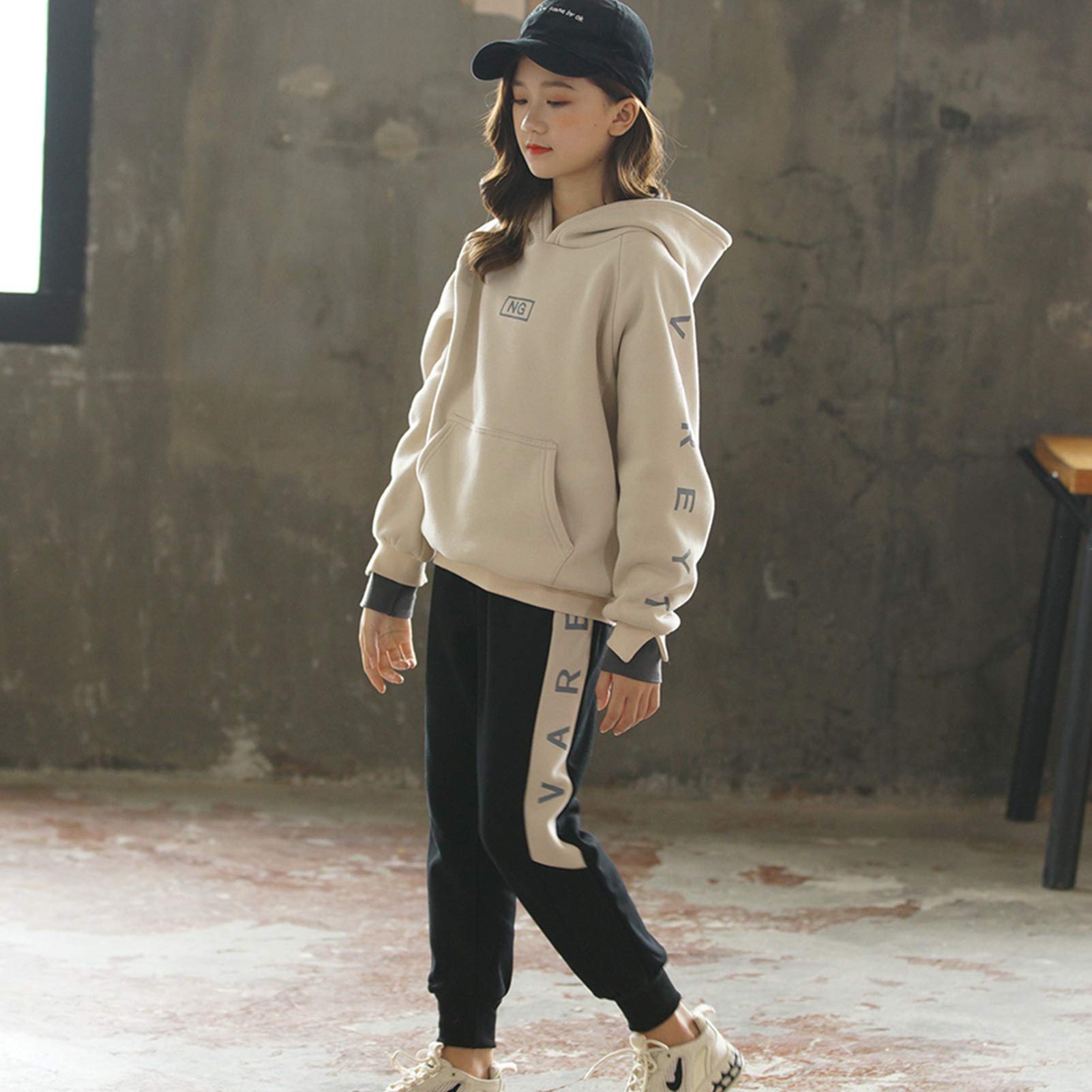 Mädchen Jogginganzug Trainingsanzug Bekleidungsset 2tlg Kinder Sportanzug Freizeitanzug Sweatjacke & Jogginghose