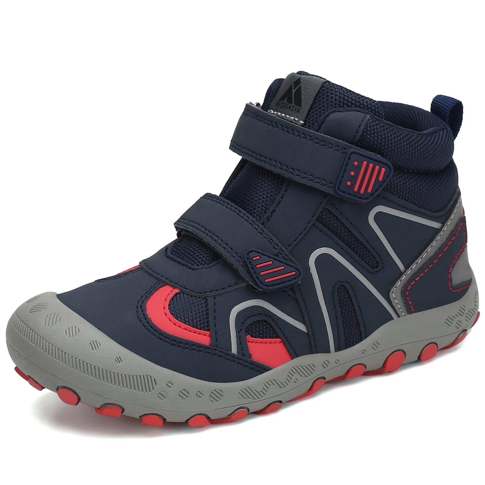 Mishansha Kids Hiking Boots Toddler Girls Boys Hiking Shoes Water-Resistant Anti-Collision Non-Slip Athletic Outdoor Trekking Boots — view 16