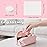 Classycoo Compressed Towel 200 PCS Mini Tablets Disposable Portable Face Towel Cotton Coin Tissue for Travel, Camping, Hiking, Sport, Home Hand Wipes, Outdoor Activities Pink+White